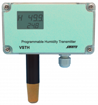 Snímač vlhkosti a teploty na stěnu VSTH